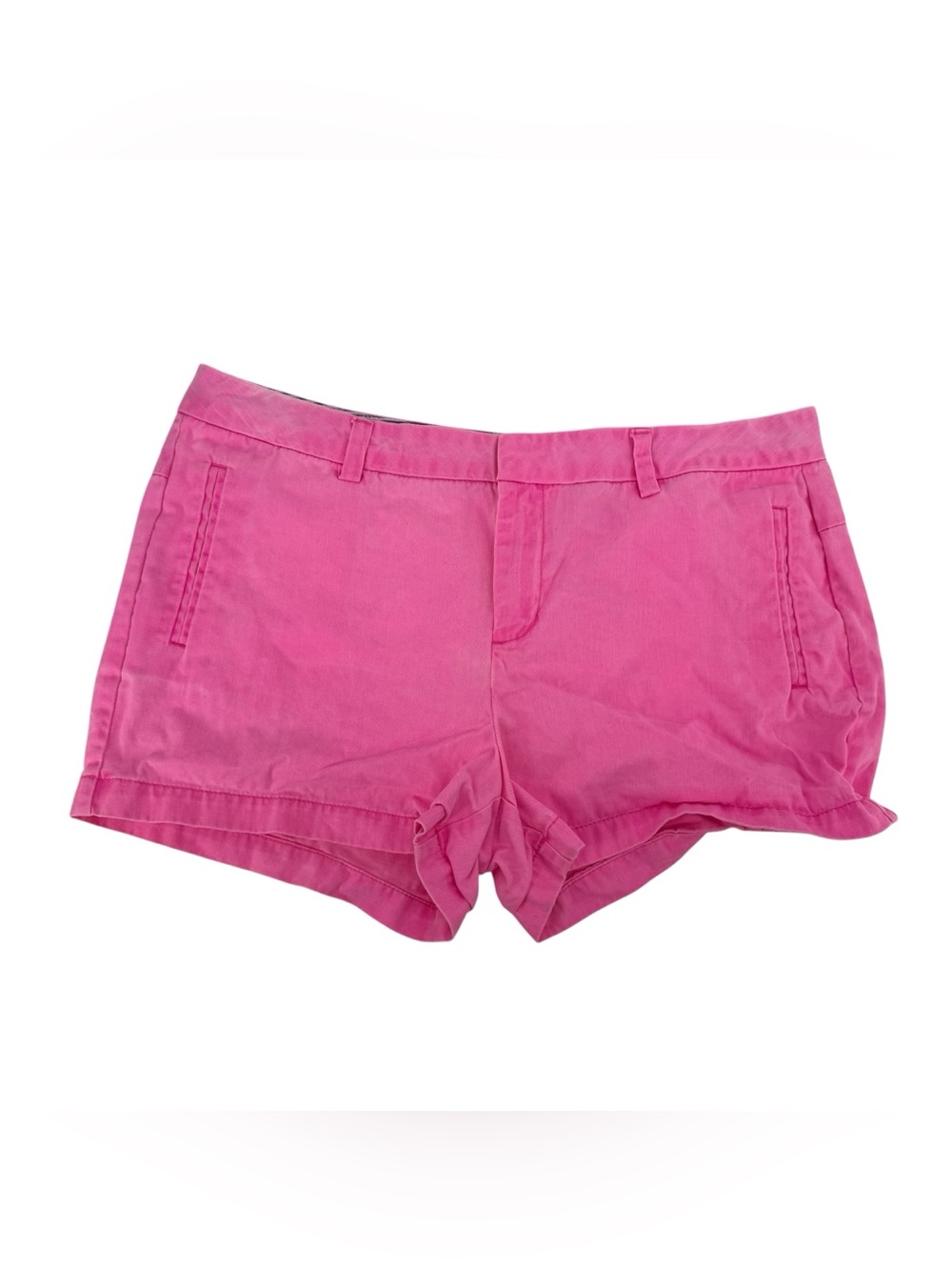 JCPenney Pink Chino Mid Rise Cotton Twill Shorts Size 14 Women’s